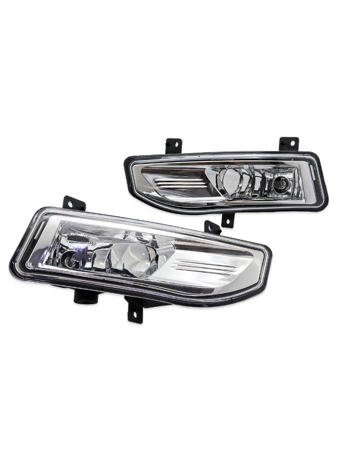 DLAA Pack of 2 Front Halogen NS332-1 Fog Lamp with Brackets, Wires & Switch Suitable for Kicks 2017-ON | 1 Year International Warranty - Image 3